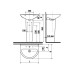 Пьедестал для раковины Jika Mio 1971.3