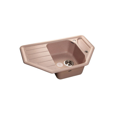 Мойка кухонная GranFest Corner GF-C800E розовый