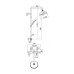 Душевая стойка Nobili Carlos Primero CP030/30T3CR
