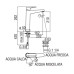 Смеситель для раковины Nobili Nobi NB84128/2CR
