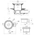 Сливной трап Pestan Confluo Standard Square 1 13000005