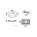 Раковина Sanita Luxe Infinity 65 INF65SLWB01