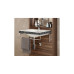 Раковина Sanita Luxe Next Greek 50 NXT50SLWB11BR