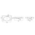 Раковина Sanita Luxe Infinity 76 INF76SLWB01