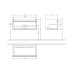 Тумба под раковину Villeroy & Boch Venticello 100 A935 01 RE белый