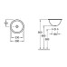 Раковина Villeroy & Boch Loop & Friends 39 6140 39 01