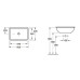 Раковина Villeroy & Boch Loop & Friends 60 6145 00 R2