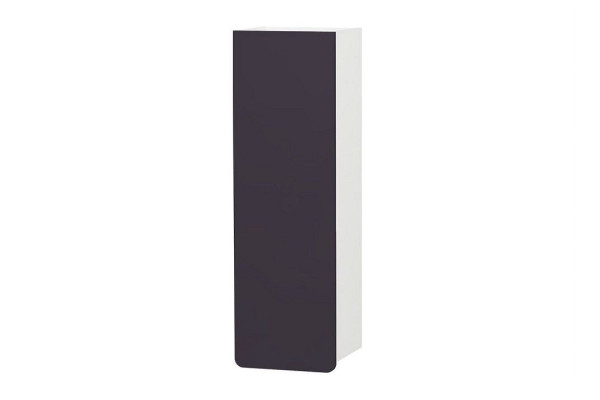 Шкаф-пенал для ванной VitrA D-light 35 58159 L белый/фиолетовый